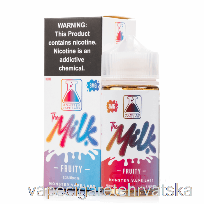 Vape Hrvatska Fruity - The Milk - 100ml 3mg